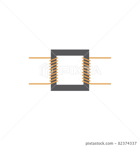 electric transformer icon vector illustration 82374337