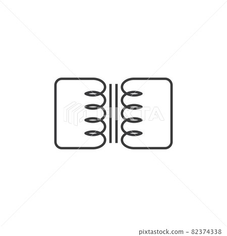 electric transformer icon vector illustration 82374338