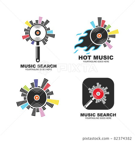 music app icon vector illustration design 82374382