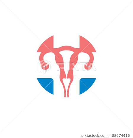 female reproduction icon vector illustration design 82374416