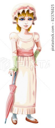 Ball-jointed doll_antique girl 82376825
