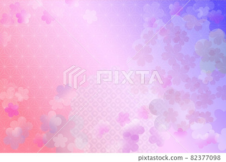 New Year's card background Japanese pattern New Year's card background Japanese pattern 82377098