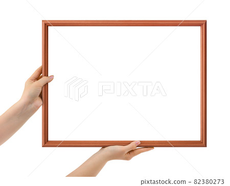 Frame in hands Frame in hands 82380273