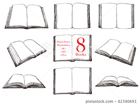 用鋼筆繪製的手繪插圖集 82380691