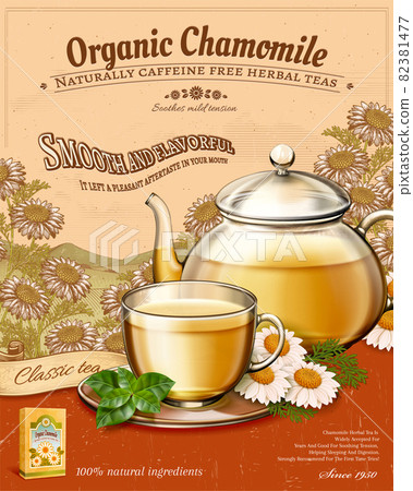 organic chamomile tea ads 82381477