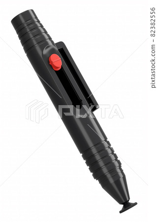 Lens pen or special brush for cleaning optics isolated on white background Lens pen or special brush for cleaning optics isolated on white background 82382556