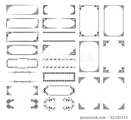 Frame antique design 82385535