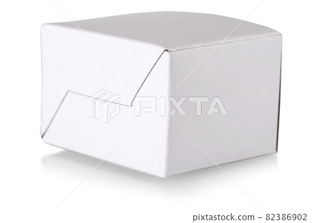 White box on white background with clipping path White box on white background with clipping path 82386902