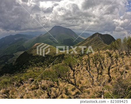 Yufu-dake from Tsurumidake 82389425
