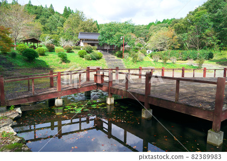 岡山縣新見市牧水二本松公園的風景 岡山縣新見市牧水二本松公園的風景 82389983