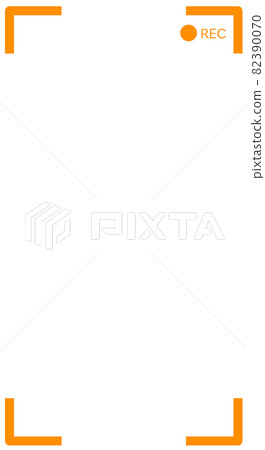 Smartphone Rec frame (orange) 82390070