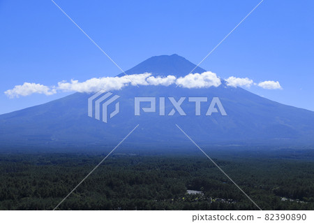 從富士急樂園的展望台看到的富士山 從富士急樂園的展望台看到的富士山 82390890