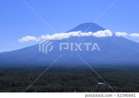 Mt. Fuji seen from the observation deck of Fuji-Q Highland 82390891