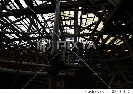 Ruins Abandoned factory Shizuoka Prefecture Paper mill 82391407