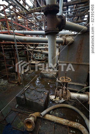 Ruins Abandoned factory Shizuoka Prefecture Paper mill 82391408