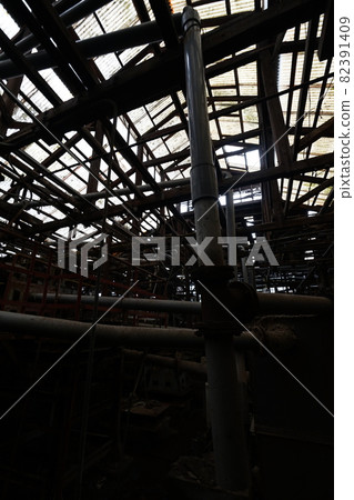 Ruins Abandoned factory Shizuoka Prefecture Paper mill 82391409