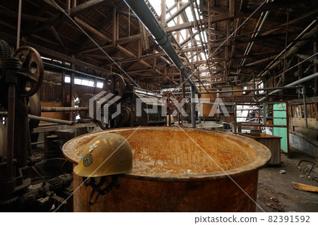 Ruins Abandoned factory Shizuoka Prefecture Paper mill 82391592
