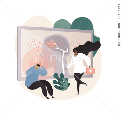 Stroke abstract concept vector illustration. Stroke abstract concept vector illustration. 82396565