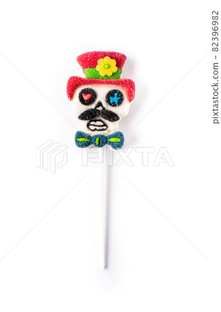 Candy skull lollipop 82396982