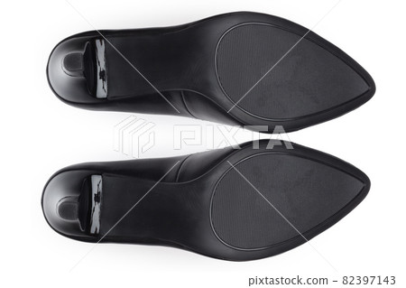 Bottom of shoes, isolated on white background. Bottom of shoes, isolated on white background. 82397143
