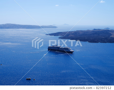 愛琴海,遊輪景觀,希臘聖托里尼 愛琴海,遊輪景觀,希臘聖托里尼 82397212