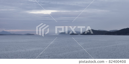 Gulf Islands on the West Coast of Pacific Ocean. 82400408