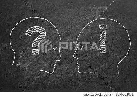 Answer to question. Illustration on blackboard. Answer to question. Illustration on blackboard. 82402991