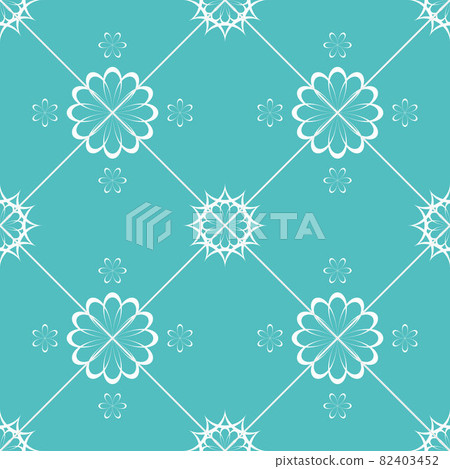 white and blue ethnic pattern with geometric seamless square in for fabric pattern white and blue ethnic pattern with geometric seamless square in for fabric pattern 82403452