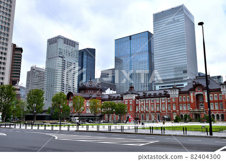 東京站丸之內的內部景觀 東京站丸之內的內部景觀 82404300