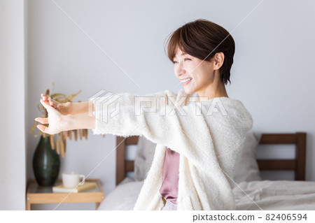 A waking woman A waking woman 82406594