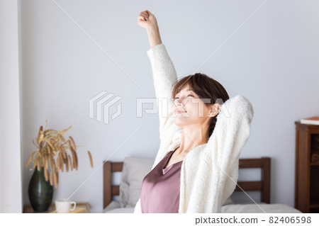 A waking woman A waking woman 82406598