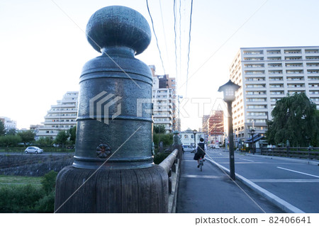 Nationally designated historical buildings, landscapes, photographs: Japan's oldest Morioka City, Iwate Prefecture Shinkyo Bridge Giboshi Nationally designated historical buildings, landscapes, photographs: Japan's oldest Morioka City, Iwate Prefecture Shinkyo Bridge Giboshi 82406641