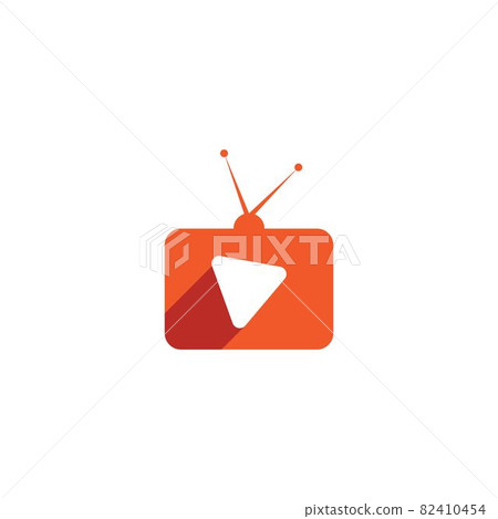 TV logo vector 82410454