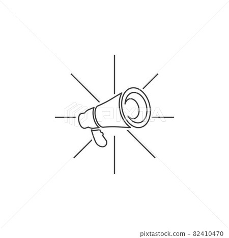 Speaker icon and symbol Speaker icon and symbol 82410470