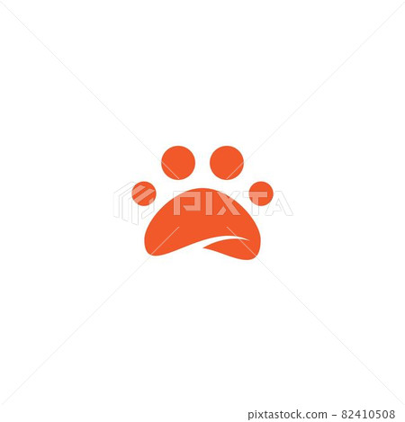 Paw logo Paw logo 82410508