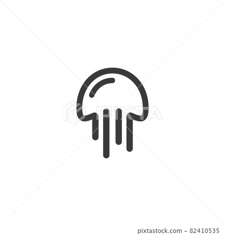 Jellyfish logo Jellyfish logo 82410535
