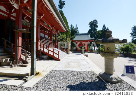 滋賀縣大津市比叡山延歷寺大講堂和鍾樓坂本 82411838