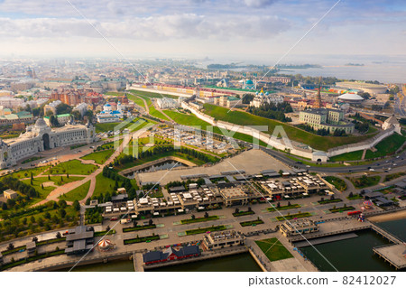 Cityscape of Kazan in summertime 82412027