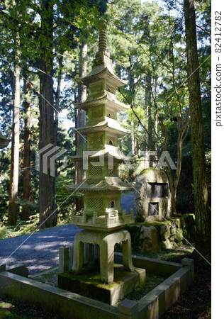 Hieizan Enryakuji Temple West Pagoda Stone Pagoda on the approach to Sakamoto, Otsu City, Shiga Prefecture 82412782