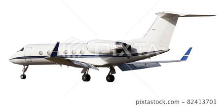 Light private airplane isolated on white background Light private airplane isolated on white background 82413701