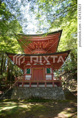 Hieizan Enryakuji Temple West Pagoda Nemoto Nyoho Pagoda Sakamoto, Otsu City, Shiga Prefecture 82413823
