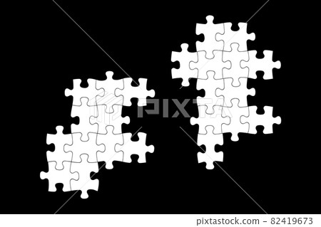 Plain white jigsaw puzzle 82419673