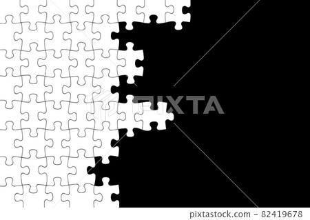 Plain white jigsaw puzzle Plain white jigsaw puzzle 82419678