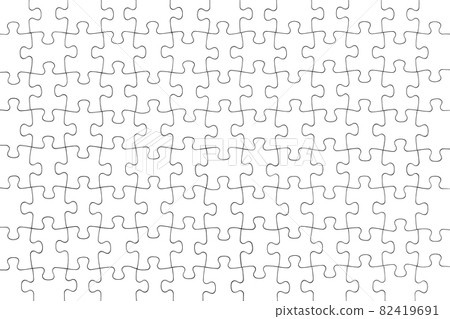 Plain white jigsaw puzzle 82419691