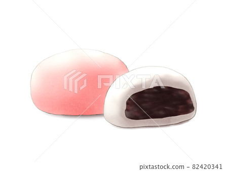 Red and white mango 82420341