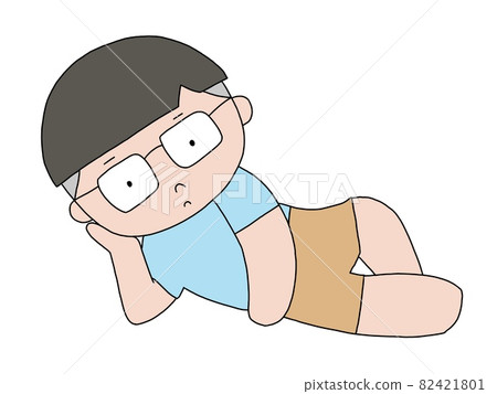 側視圖男孩京都 82421801