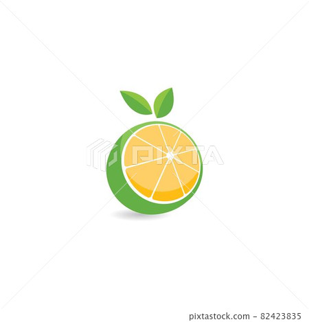 Orange fruit logo Orange fruit logo 82423835