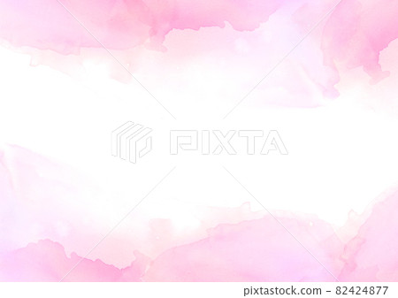 Fantastic watercolor background frame Fantastic watercolor background frame 82424877