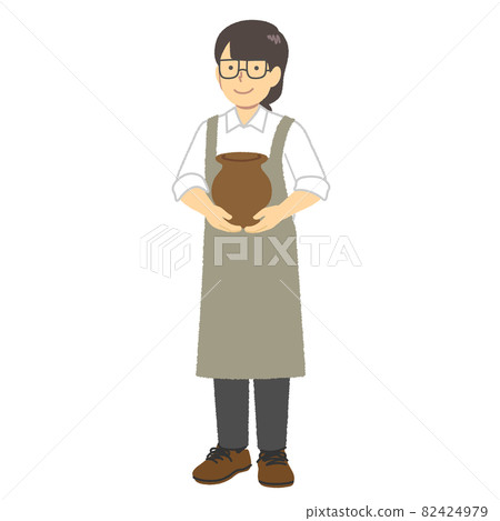 Woman of potter 82424979