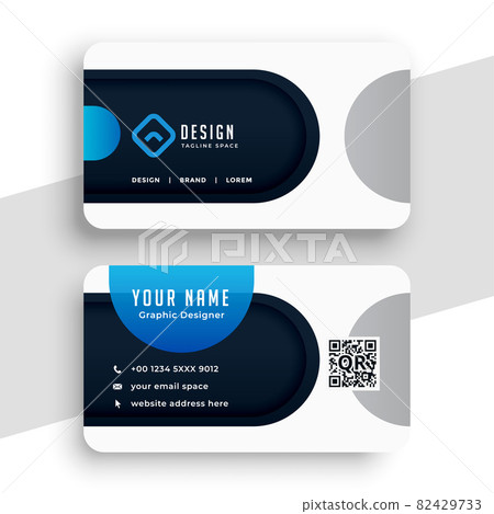 modern company business card template 82429733